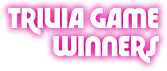 Trivia Winner Title